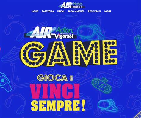 concorso air action vigorsol